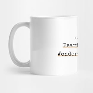 Fearfully and wonderfully made Psalm 139:14 Christian Mug